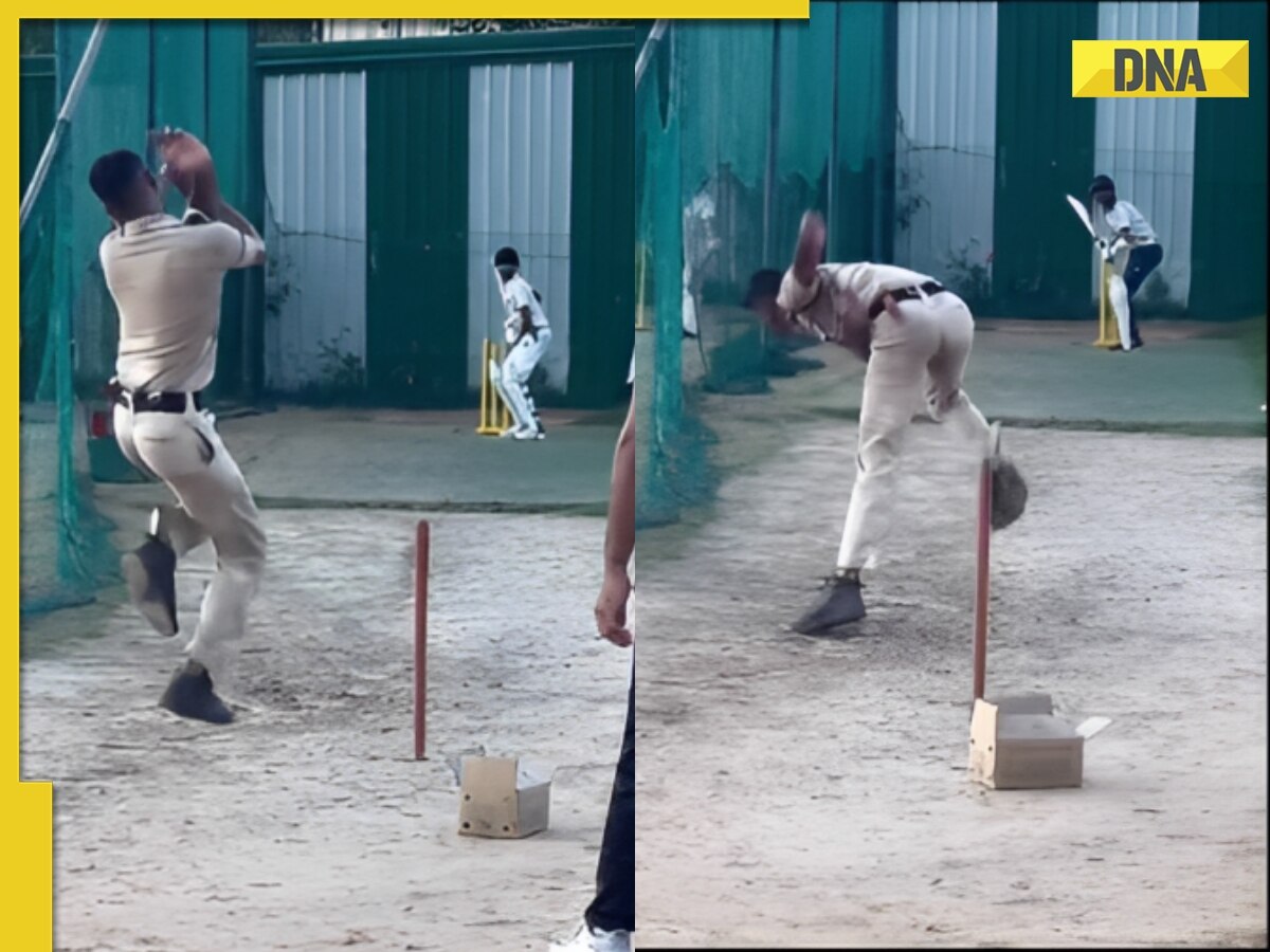 'What a ball': Internet applauds cop's exceptional bowling skills in viral video, watch