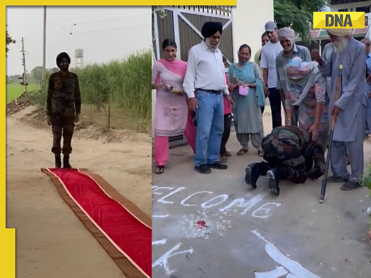 Watch: Sikh family's touching welcome for soldier son goes viral, leaves internet in tears