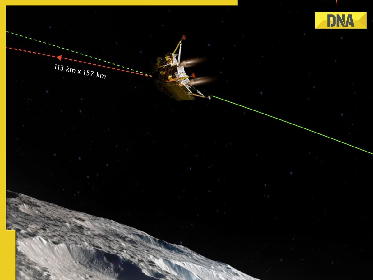 Chandrayaan-3: Vikram lander undergoes first successful deboosting, sends pics of moon