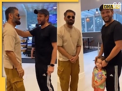 Suniel Shetty को एयरपोर्ट पर बेटियों के साथ दिख गए Shahid Afridi, वीडियो देखकर पिघल जाएगा आपका दिल