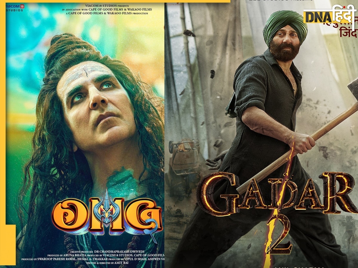 Gadar 2 Vs OMG 2: 8वें दिन Sunny Deol हुए 300 करोड़ के पार, 100 करोड़ का आंकड़ा छूने से चूके Akshay Kumar,जानें कलेक्शन