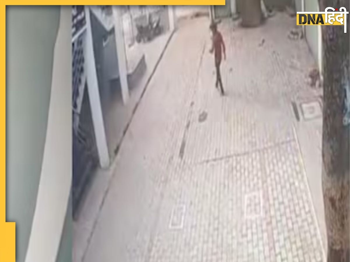 40 फीट ऊंची दीवार फांदकर फरार हुआ रेप का आरोपी, CCTV में कैद हुई घटना