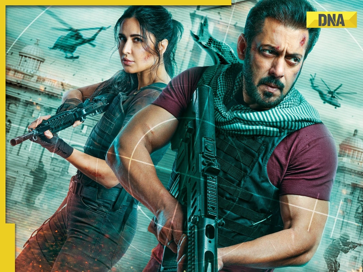 Tiger 3: Salman Khan, Katrina Kaif wield rifles in film's new poster, fans say 'sab movies ka record todega Bhai'