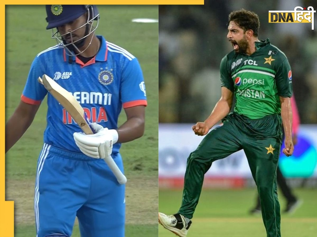 IND vs PAK: विराट से छक्का खाने वाले गेंदबाज ने लिया श्रेयस अय्यर से बदला, वीडियो में देखें कैसे तोड़ा बल्ला