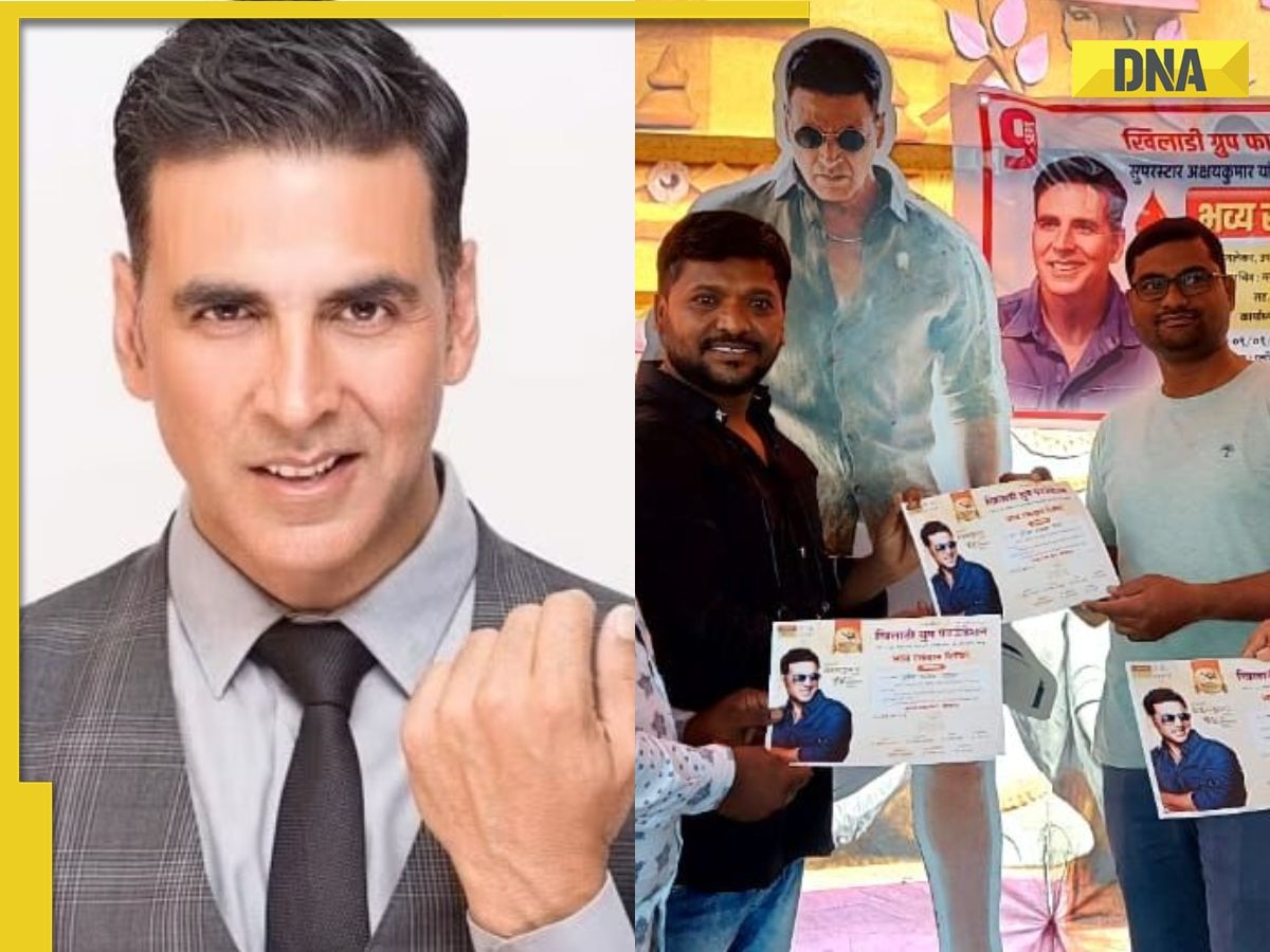 Watch: Akshay Kumar's fans celebrate actor's 56th birthday by organising charitable events across India