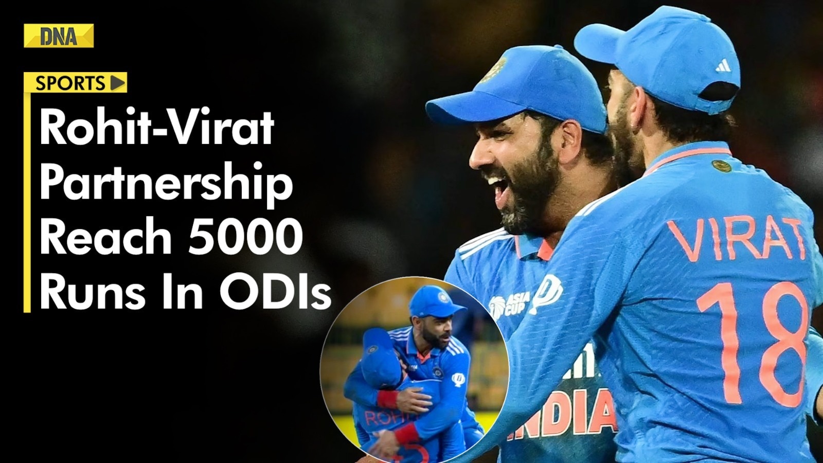 Record Alert! Virat Kohli, Rohit Sharma become fastest pair to complete 5000 ODI runs | Asia Cup 2023