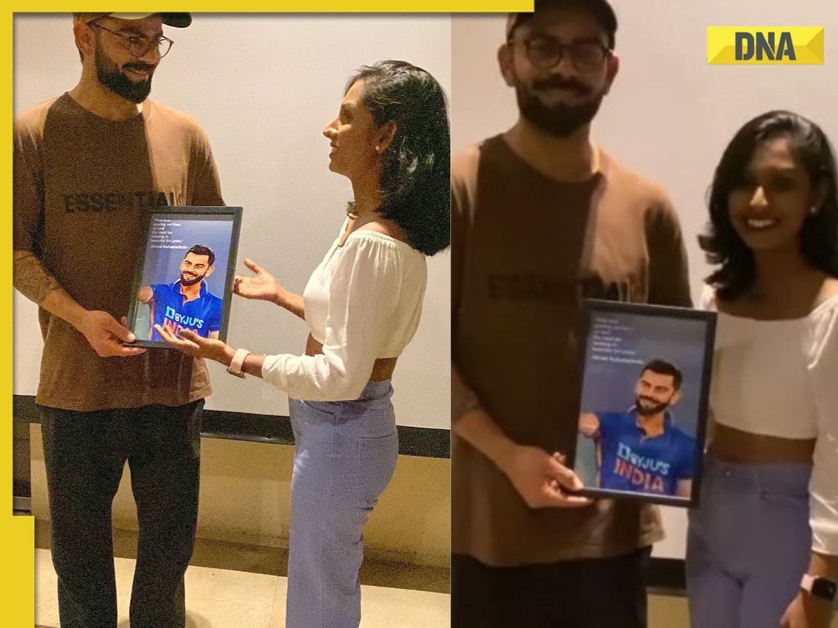 Asia Cup 2023: Sri Lankan fan gifts Virat Kohli a handcrafted portrait of Indian star, video goes viral