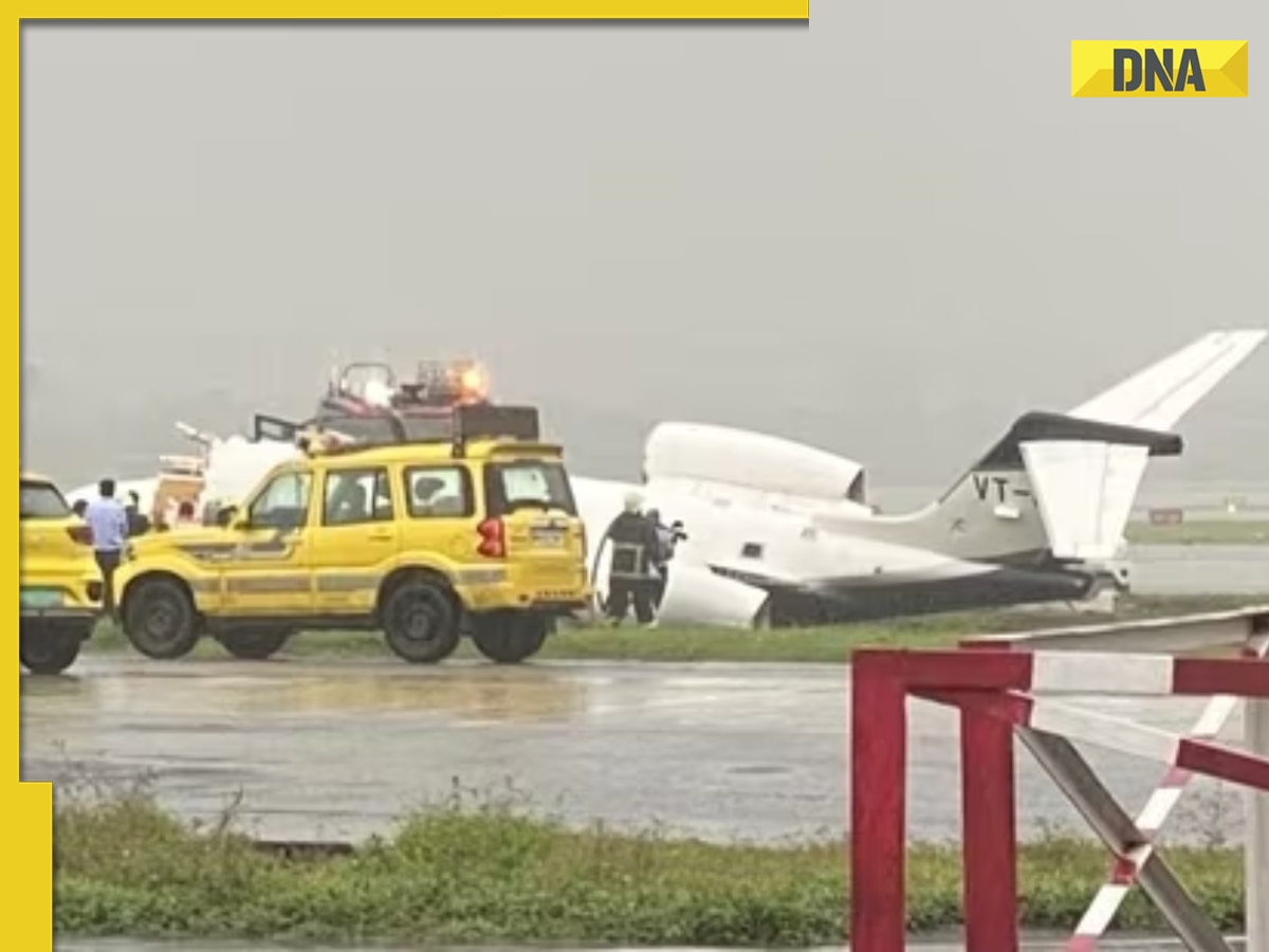 Mumbai news: Private jet carrying 8 people skids off at Mumbai airport, 3 injured; know how it happened