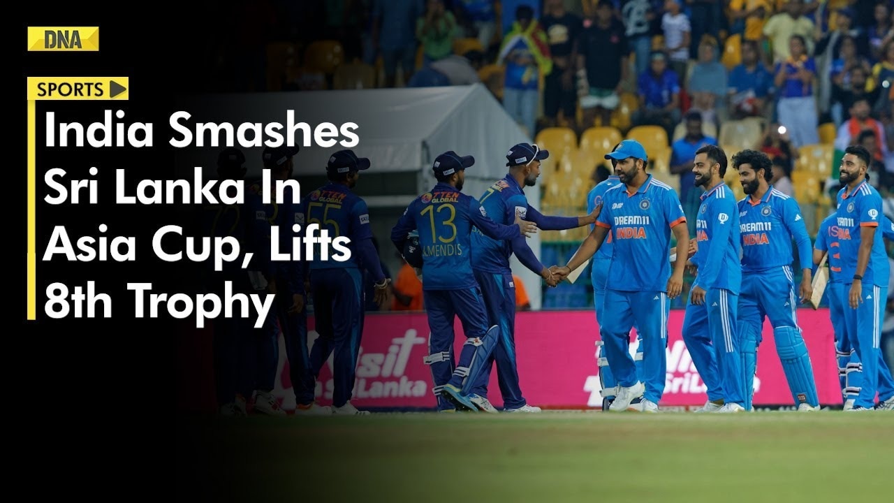 Asia Cup 2023: India wins 8th Asia Cup title; bags biggest ever victory in ODI history | IND VS SL