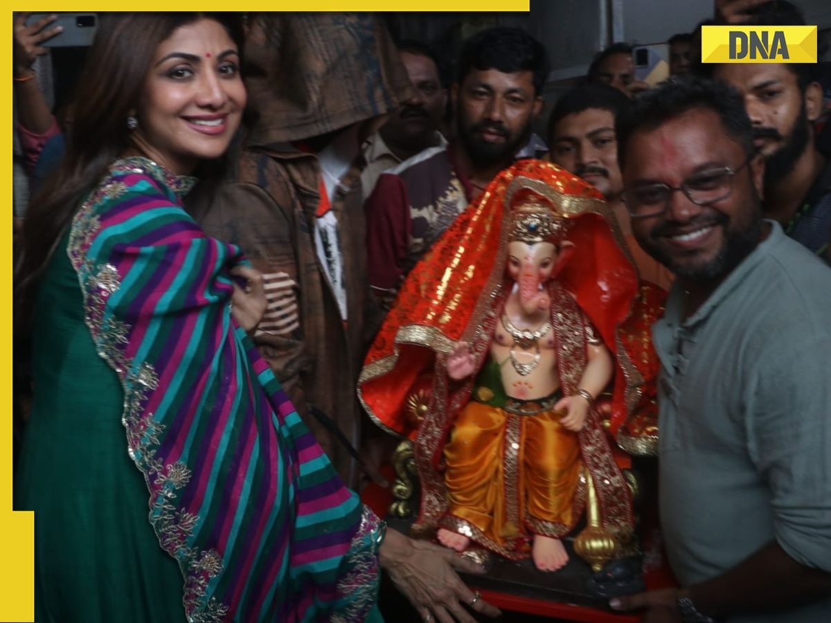 Watch Ahead Of Ganesh Chaturthi Shilpa Shetty Raj Kundra Bring Ganpati Home