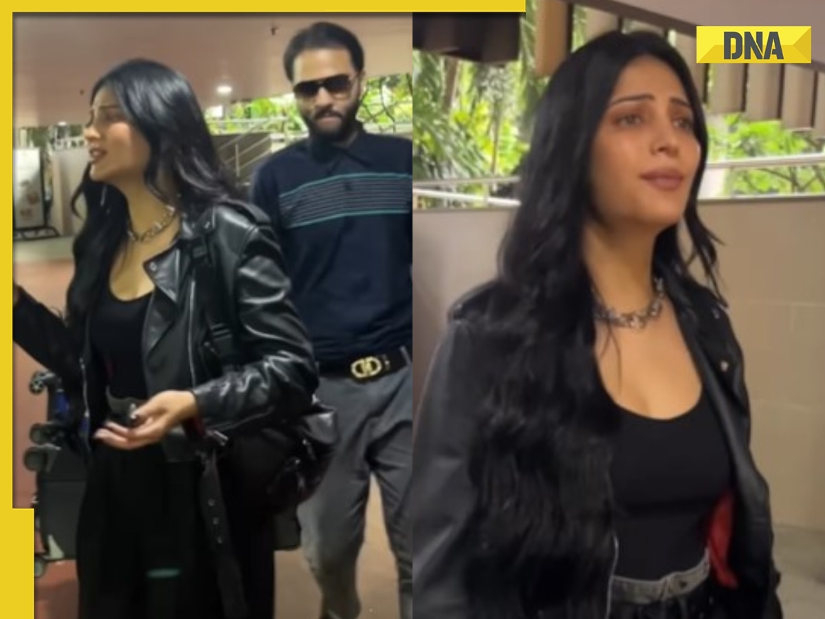 Shruti Haasan Gets Scared After Unknown Man Follows Her At Mumbai Airport In Viral Video I Don