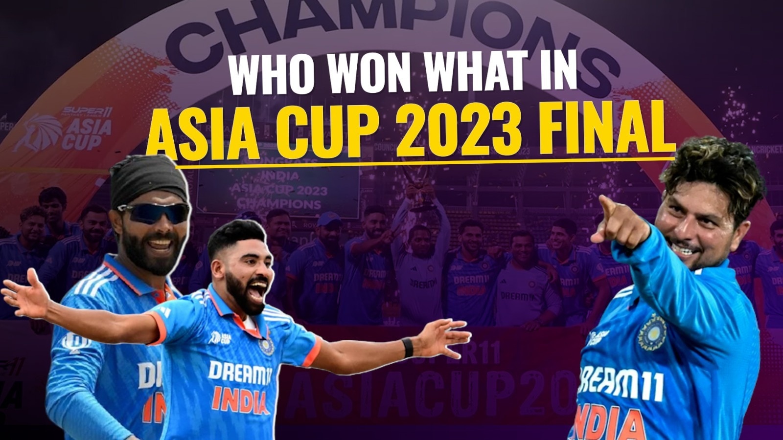 Asia Cup 2023 Final: Player of tournament, runner up award; Check full list of awards | India vs Sri Lanka