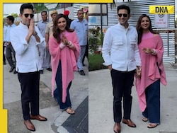 Parineeti Chopra and Raghav Chadha hold hands in their first public appearance after marriage, video goes viral: Watch