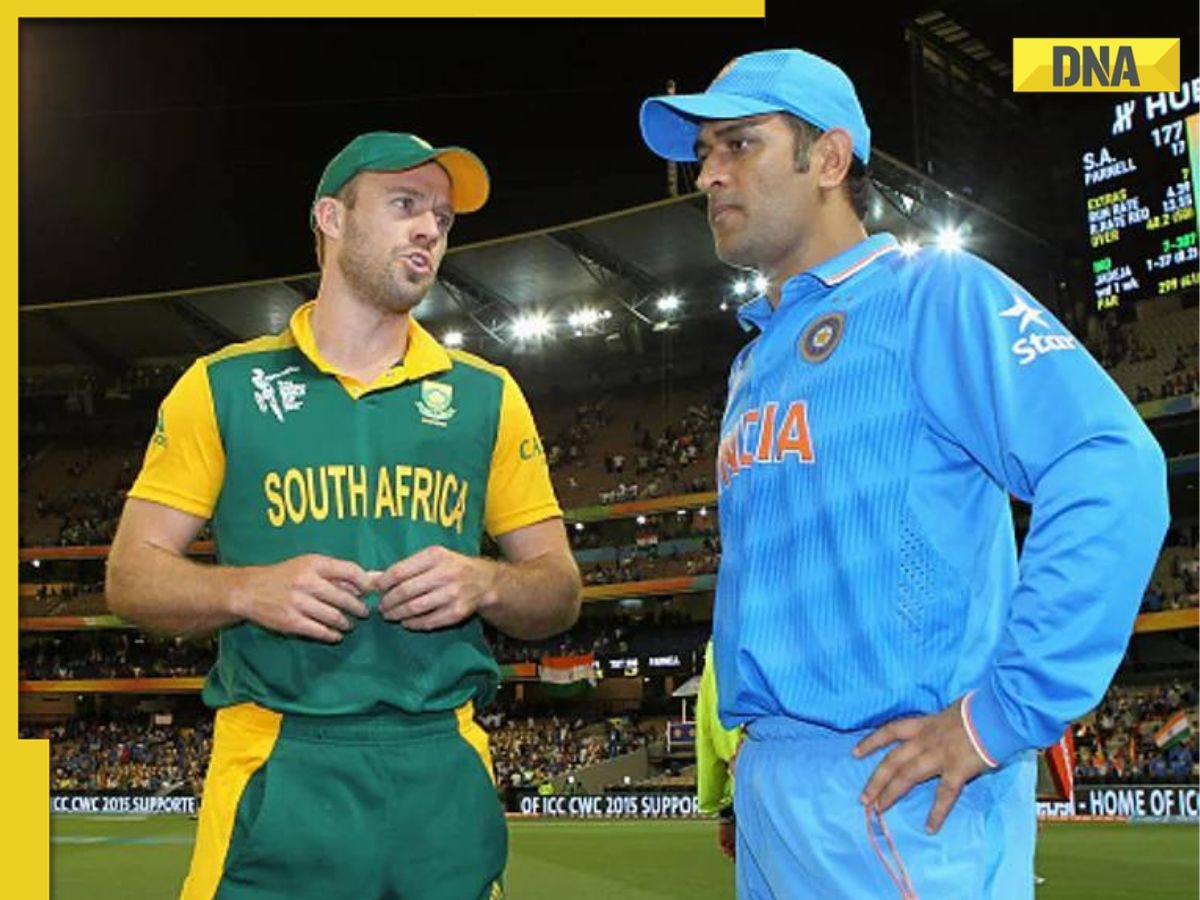 'MS Dhoni did not win the World Cup...': AB de Villiers makes a bold statement ahead of ODI World Cup 2023