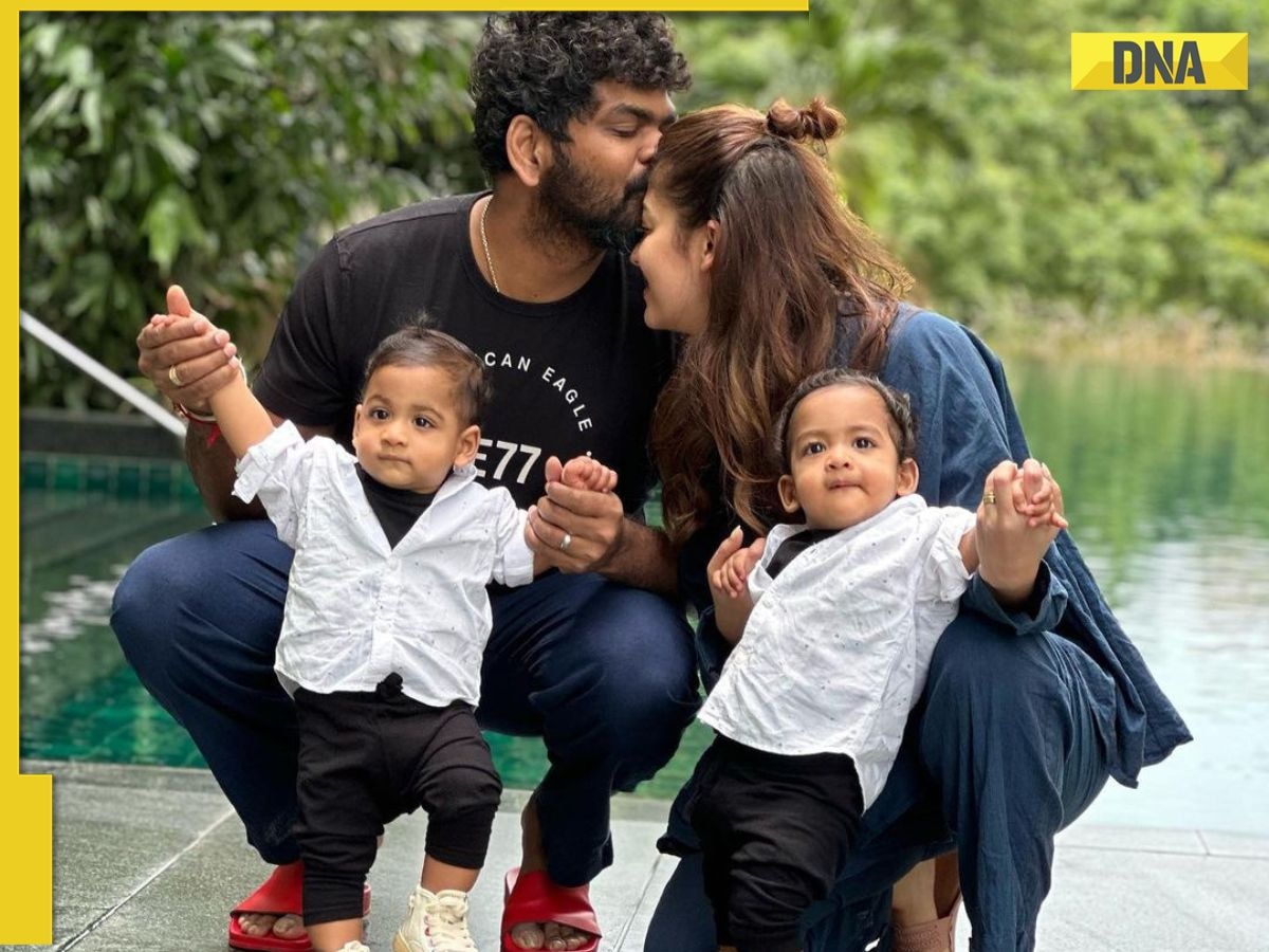 Nayanthara, Vignesh Shivan pen heartfelt note on Uyir, Ulag's first birthday, reveal twin faces, photos go viral