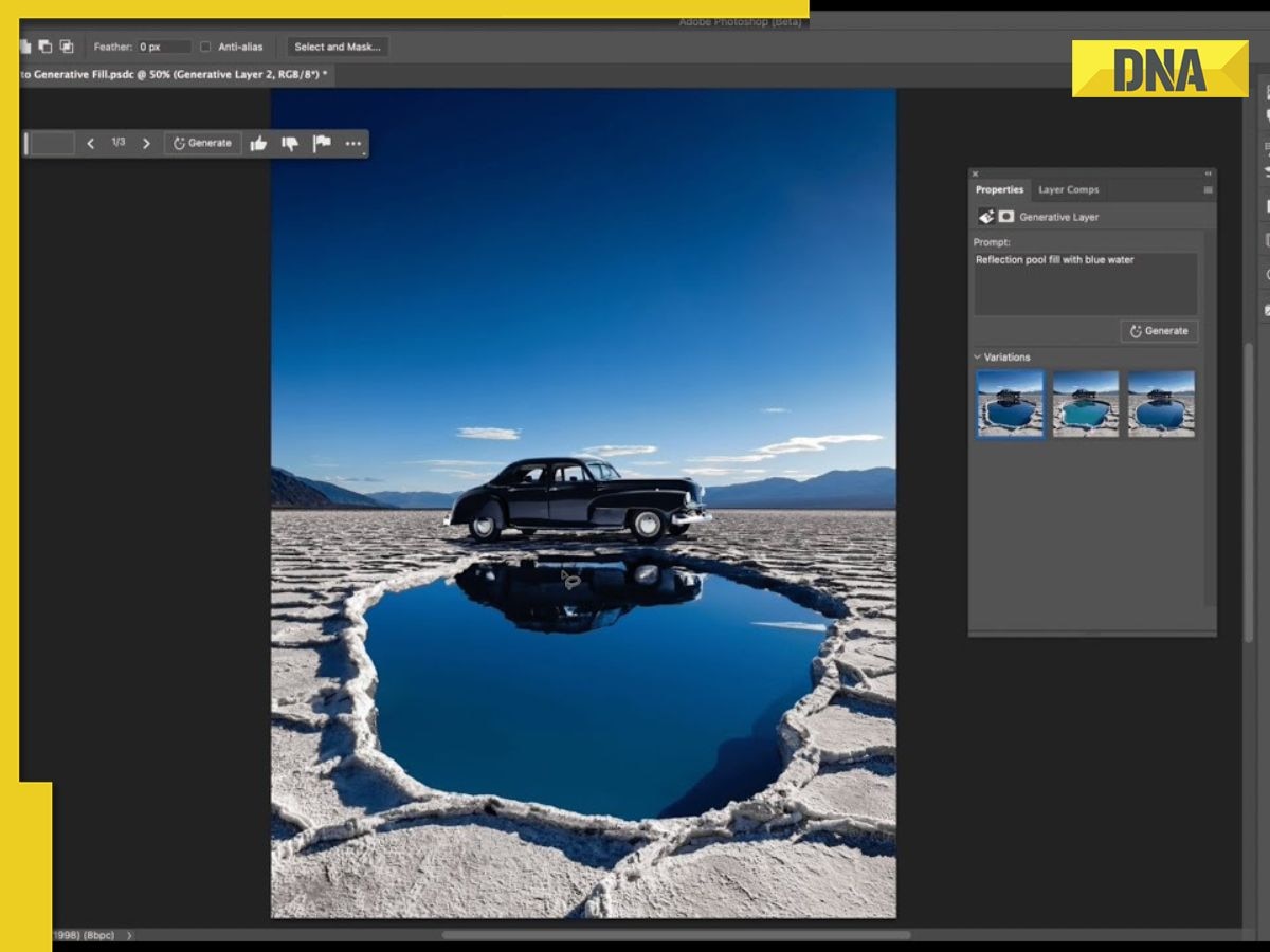 Adobe Photoshop with Generative AI can now be used without installation, available on web