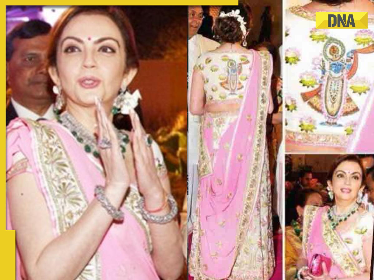 Meet designer of world s most expensive saree worn by Nita Ambani