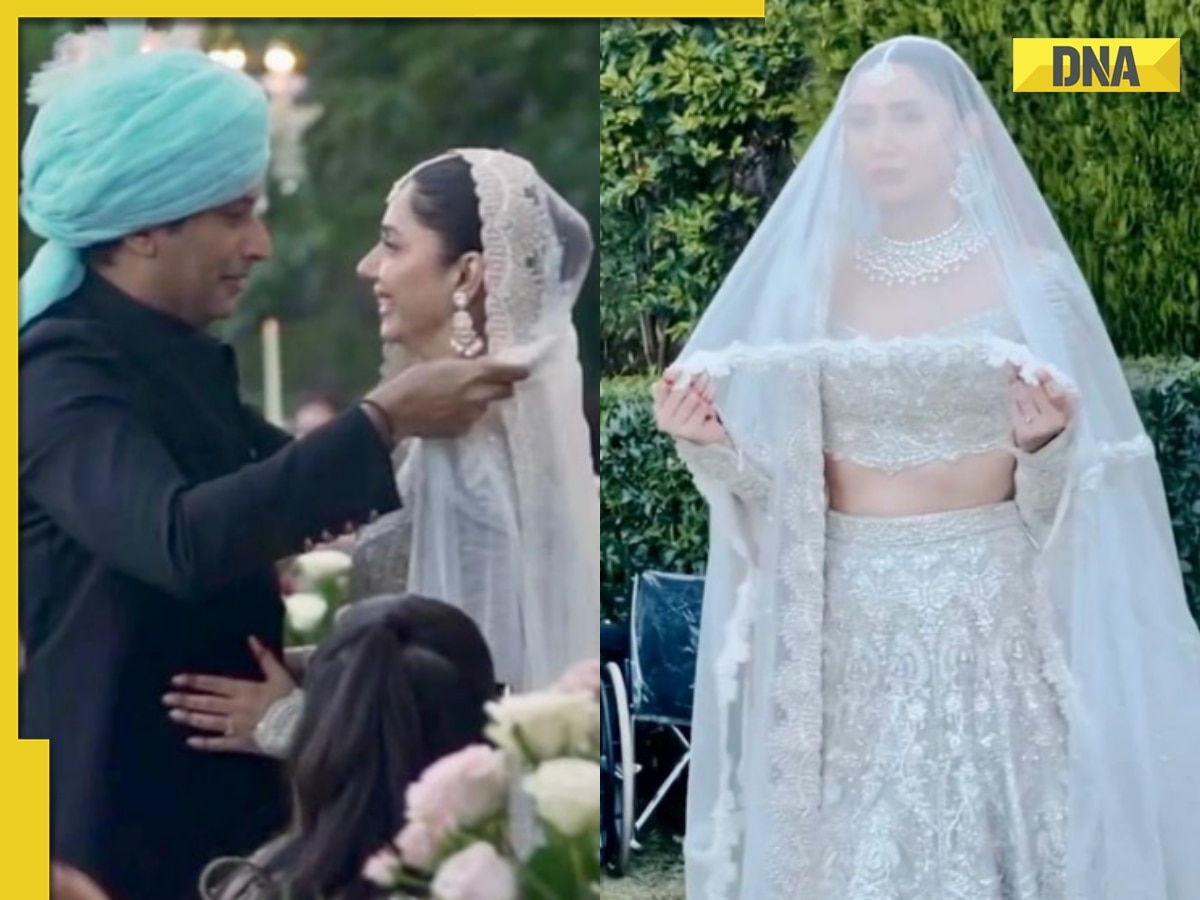 Pakistani actress Mahira Khan ties the knot for second time, wedding photos and videos with groom Salim Karim go viral