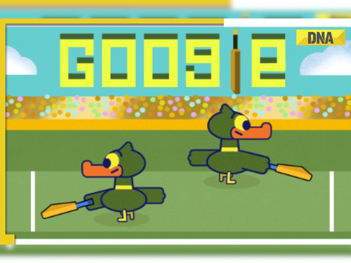 Google Doodle celebrates opening of ICC Cricket World Cup 2023