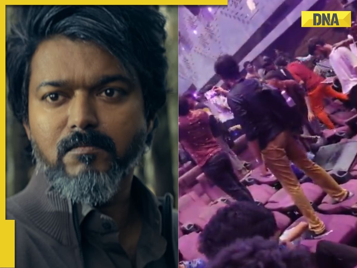 Watch: Vijay fans damage Chennai theatre after Leo trailer screening, viral tweets accuse cinema owners of mismanagement