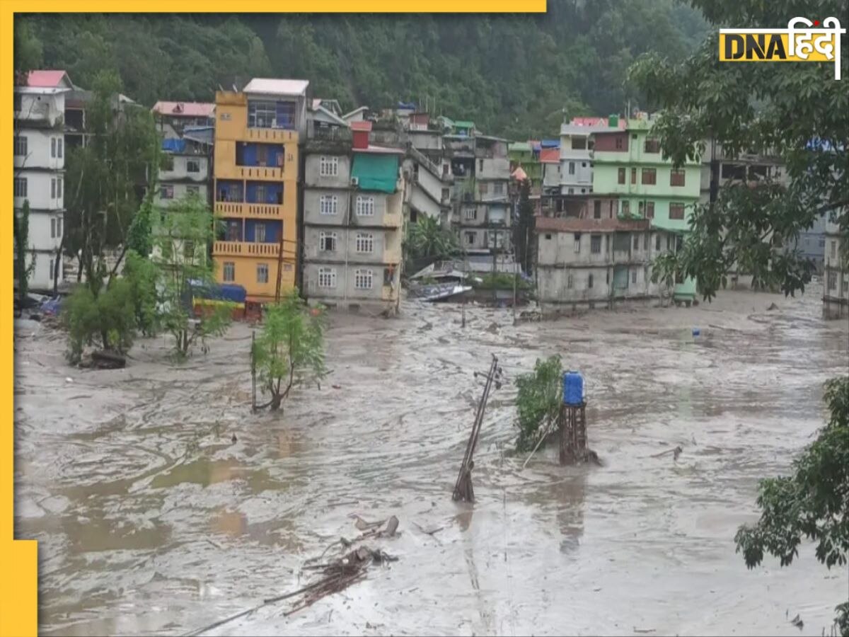 Sikkim floods: बाढ़ ने मचाई तबाही, 27 की मौत, 142 लापता, तीस्ता के तांडव से कराह रहा सिक्किम