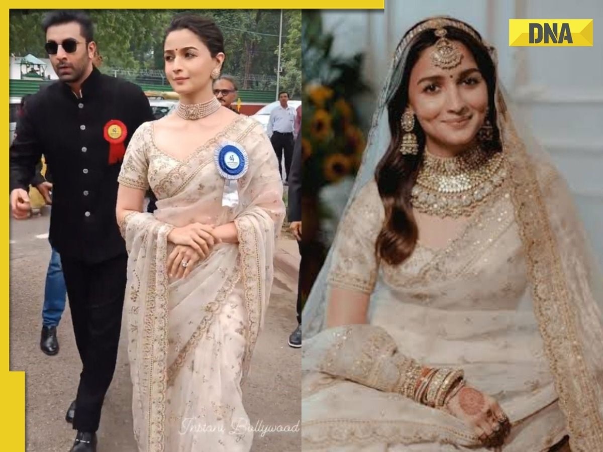 Alia bhatt in bridal dress best sale