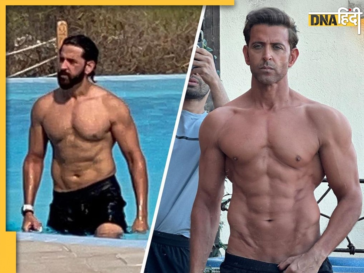 49 की उम्र में Hrithik Roshan ने बनाई ऐसी बॉडी, Photos में बताए शॉकिंग ट्रांस्फॉर्मेशन के 4 सीक्रेट