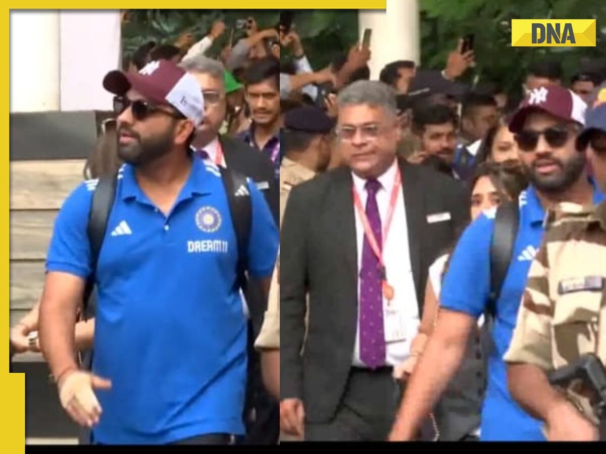 Watch: Team India players arrive in Mumbai for showdown with Sri Lanka on Nov 2