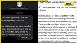Apple sends hacking alerts, Opposition leader claims government's involvement