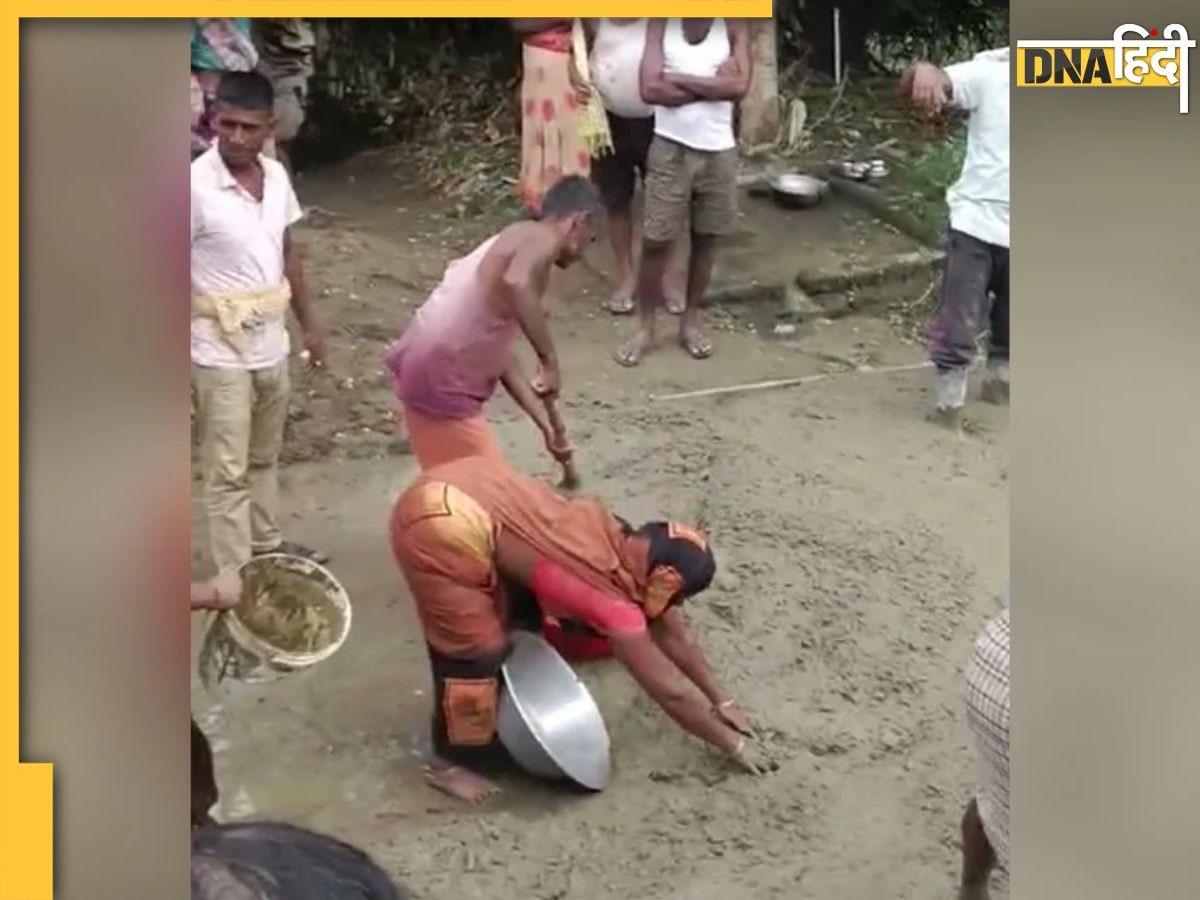 Viral Video: 3 महीने में नहीं बनी 3 किमी CC Road, मैटीरियल डालते ही लूट ले जाते हैं लोग