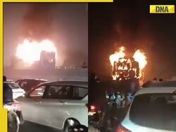 Gurugram: 2 dead, 12 injured as sleeper bus catches fire on Delhi-Jaipur highway