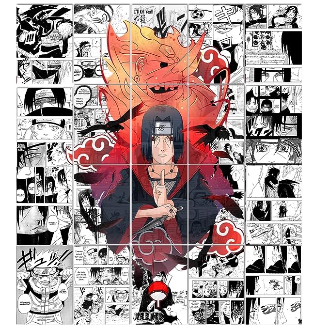 REDCLOUD set of 20 mix anime wall poster anime posters for room