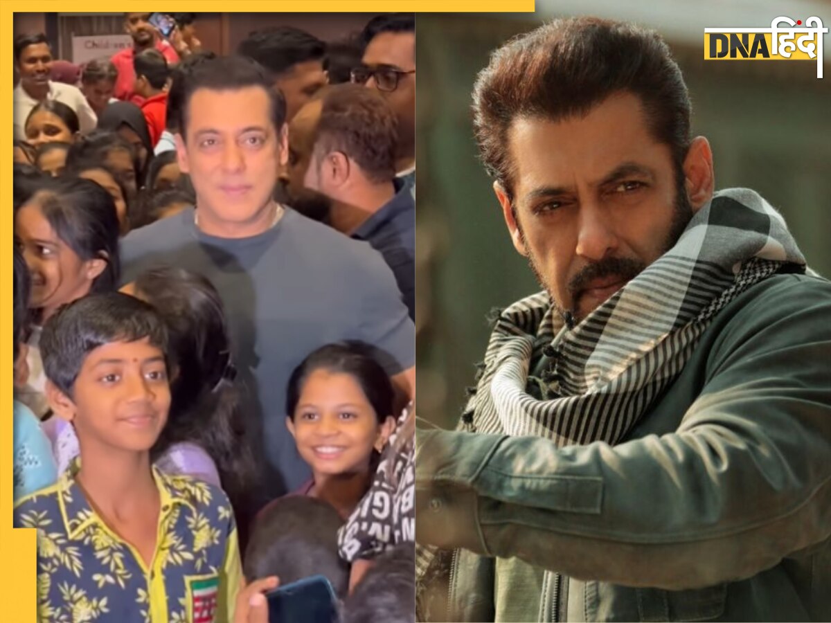 Salman Khan ने जीता नन्हें फैंस का दिल, टाइगर 3 की स्क्रीनिंग के दौरान थिएटर पहुंचे भाईजान, जमकर की मस्ती