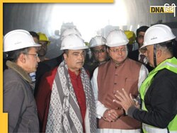 Uttarkashi Tunnel Rescue ऑपरेशन देखने पहुंचे गडकरी, बता दी मजदूरों के निकलने की टाइमलाइन