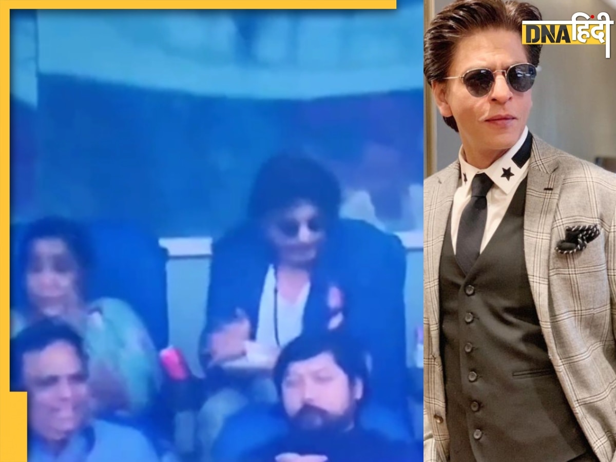 Shah Rukh Khan ने World Cup 2023 में जीता दिल, किंग खान ने उठाया Asha Bhosle का जूठा कप, देखें वीडियो