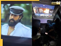 देसी जुगाड़ से यात्री ने चलती ट्रेन को बना दिया सिनेमा हॉल, VIDEO देख हर कोई हैरान