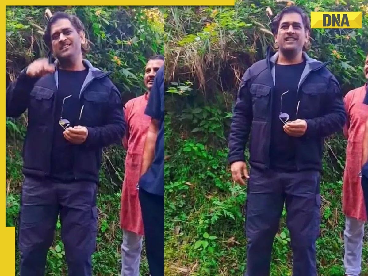 'Aree mobile niche karo': MS Dhoni reacts to getting photographed during Uttarakhand vacation, video goes viral