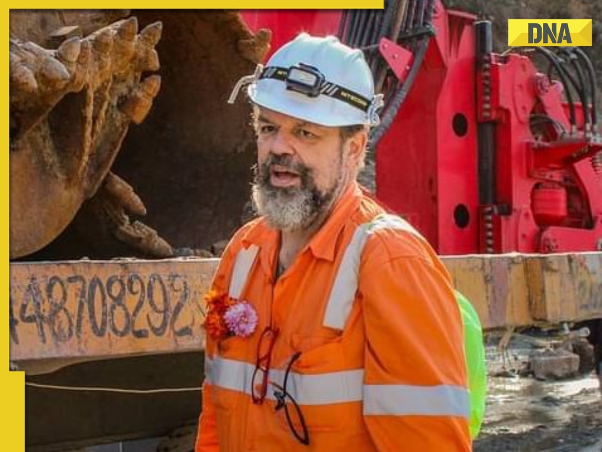 Meet Arnold Dix, tunnelling expert who helped in rescuing 41 trapped workers inside Uttarkashi tunnel