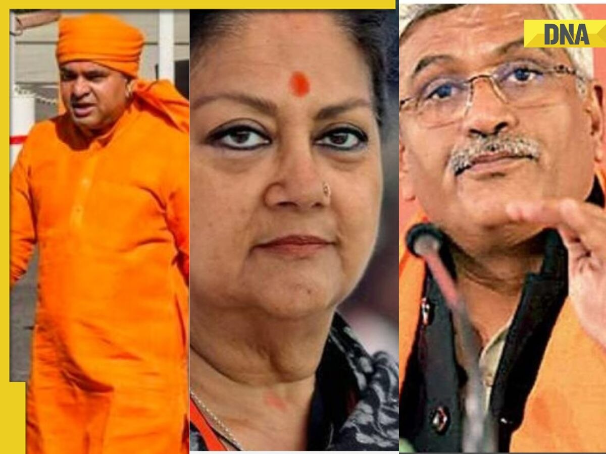 Rajasthan Assembly election 2023: Probable CM faces as BJP wrests power from Congress