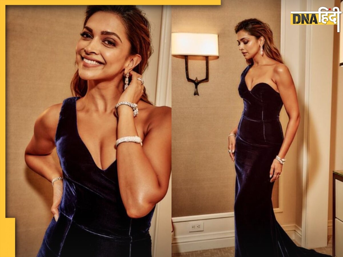 Academy Museum Gala 2023 में पहुंचने वाली पहली भारतीय एक्ट्रेस बनीं Deepika Padukone, ब्लू गाउन में बिखेरे जलवे