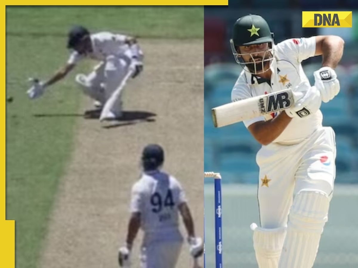 PM XI vs Pakistan: Babar Azam's out of box attempt at catching Shan Masood's straight drive leaves fans astonished