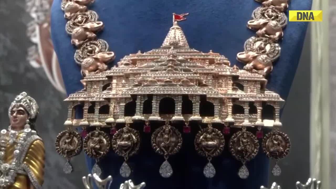 Ram Mandir: 5000 Diamonds और 40 Workers की मेहनत से तैयार किया गया है राम मंदिर का Necklace