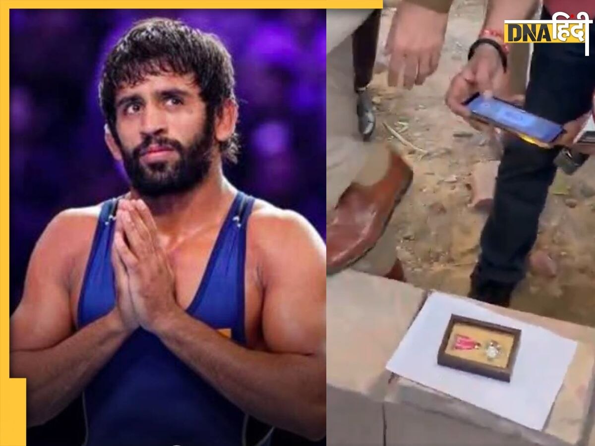 Bajrang Punia ने लौटाया पद्मश्री सम्मान, ओलंपिक विजेता पहलवान ने PM मोदी के आवास के सामने रखा पुरस्कार, देखें Video