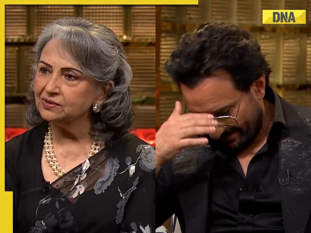 Sharmila Tagore recalls how Saif Ali Khan accidentally broke glass door in his childhood, says 'he wasn't a brat but...'