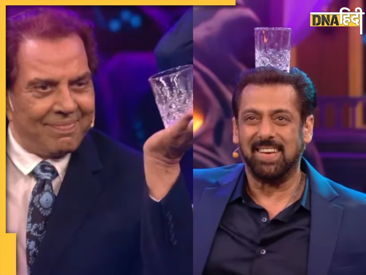 Salman Khan संग मिलकर Dharmendra ने रीक्रिएट किया बेटे बॉबी देओल का Jamal Kudu डांस स्टेप, देखें मजेदार वीडियो