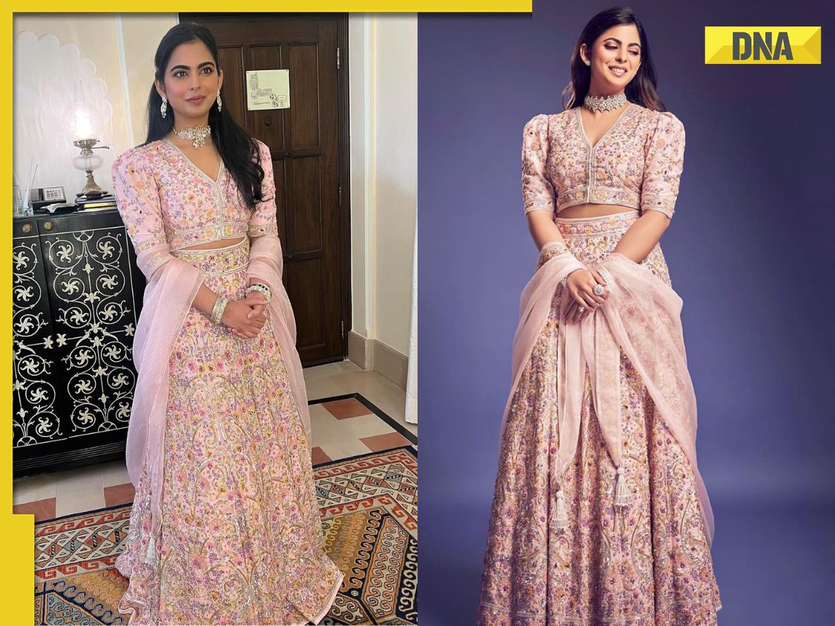 Abu Jani Sandeep Khosla on Instagram: “Shloka Mehta and Diya Mehta look  spectacular in Abu Jani… | Indian bridal outfits, Indian bridal fashion,  Pink bridal lehenga