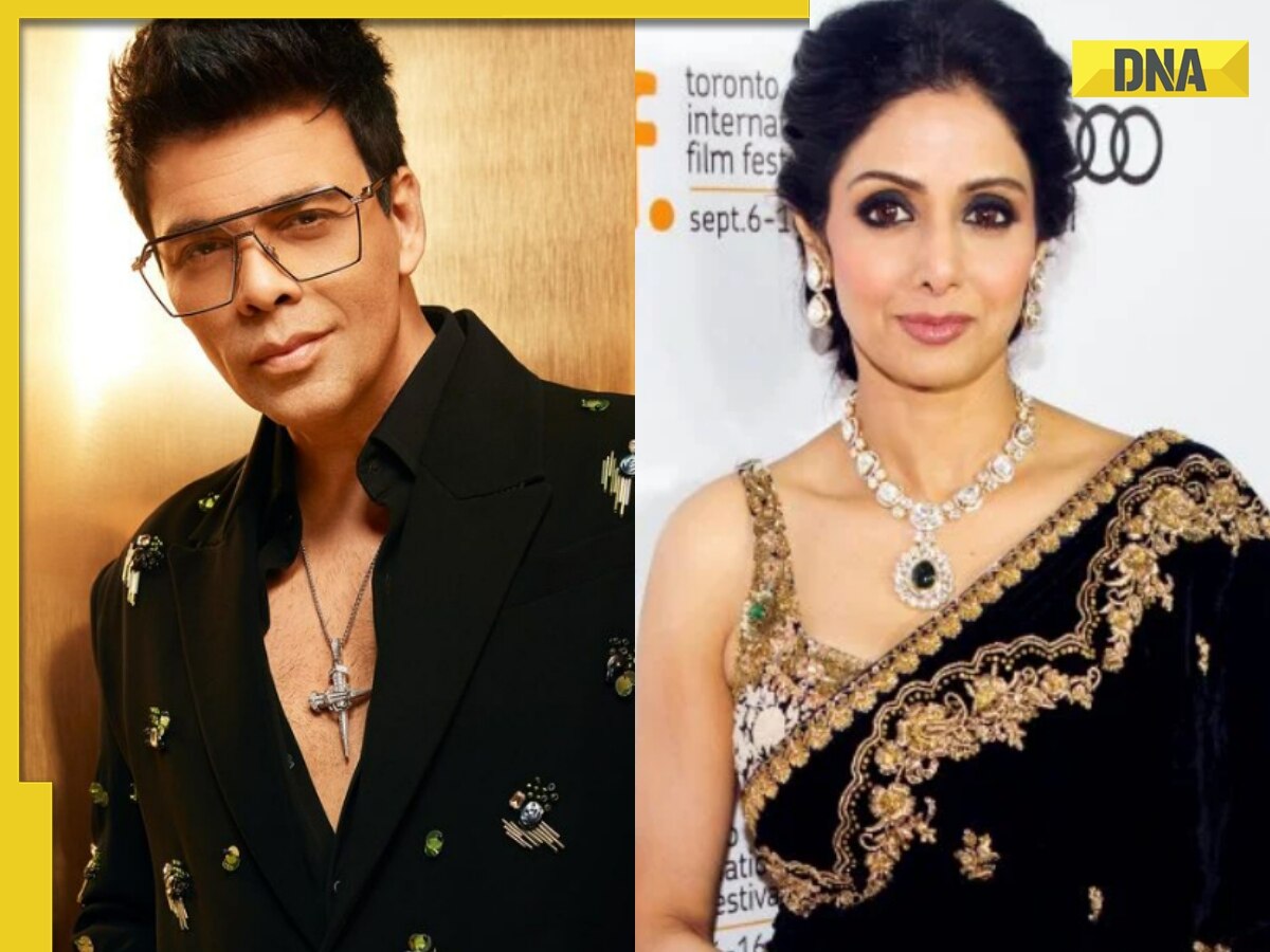 Karan Johar shares he was 'crazily and madly in love' with Sridevi, says his 'knees were rattling' when he first met her