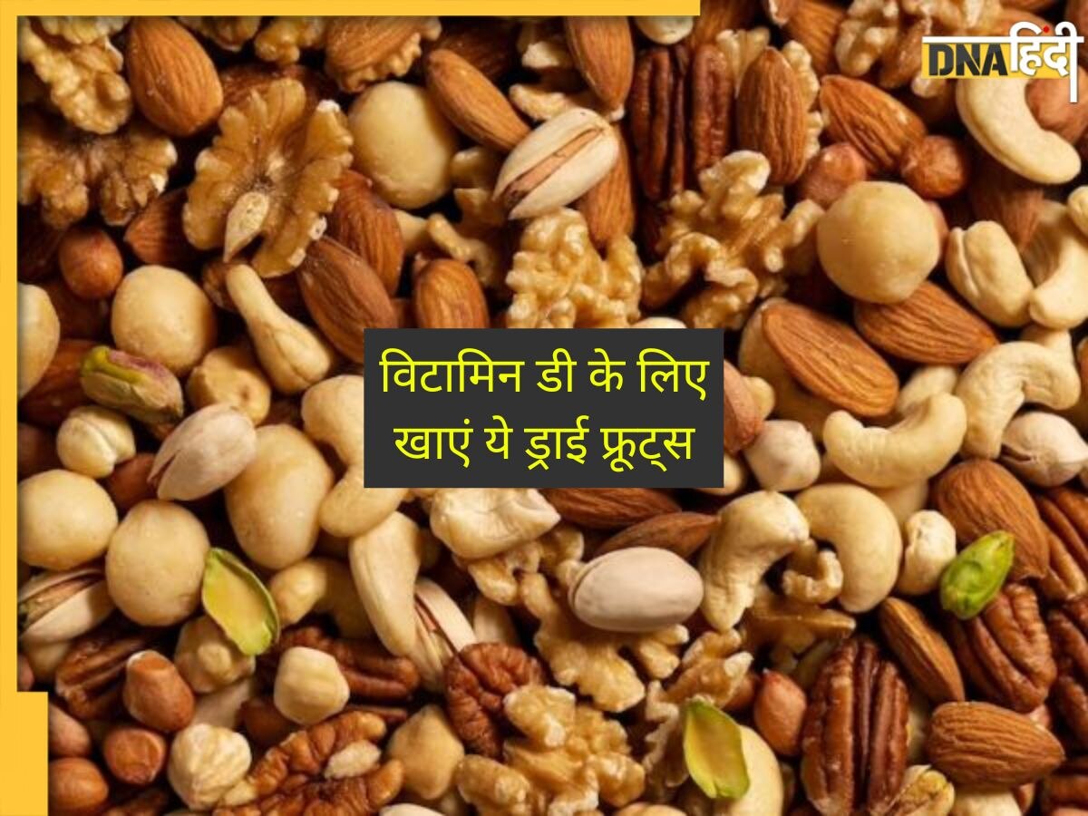 Vitamin D Sources: चारों तरफ छाई धुंध, नहीं निकल रही धूप, इन 5 ड्राई फ्रूट्स से पूरी करें विटामिन डी की कमी