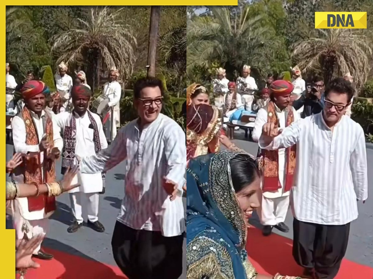 Watch: Aamir Khan grooves to ‘Tharki Chokro’ ahead of daughter Ira Khan’s wedding festivities in Udaipur