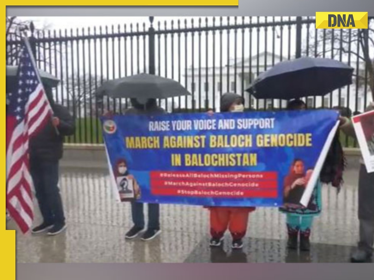 Members of Baloch diaspora in US protest against Pakistan outside White House